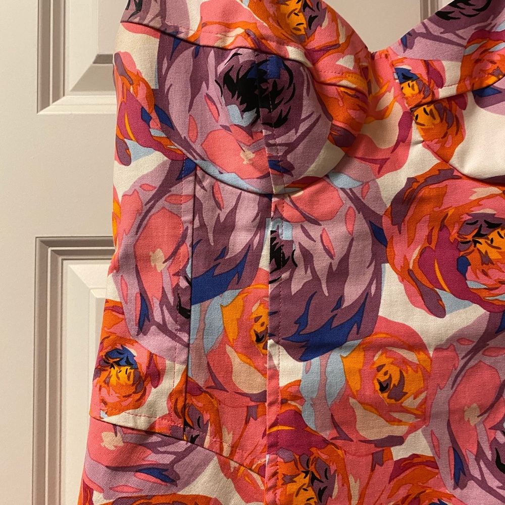 Gorgeous designer floral dress